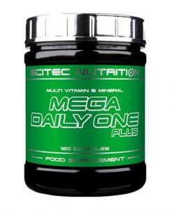 Комплекс мультивитаминов и минералов Scitec Nutrition Mega Daily One Plus 120 капсул