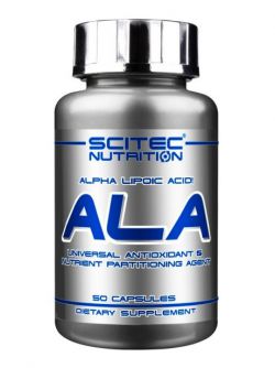 Альфа-липоевая кислота Scitec Nutrition ALA 50 капсул