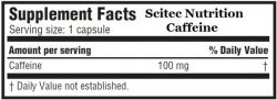 Энергетик Scitec Nutrition Caffeine 100 капсул