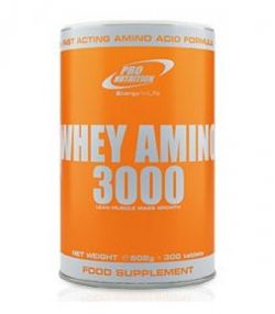 Аминокислоты Pro Nutrition Whey Amino 3000 300 таблеток