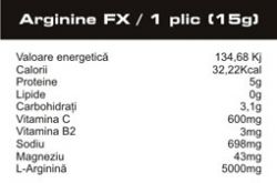 Предтренировочный препарат Pro Nutrition Arginine FX 25 пак по 15 грамм