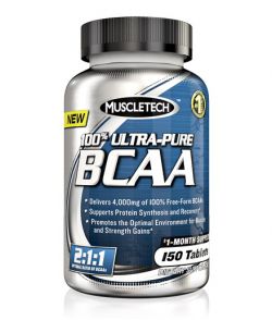 Аминокислоты MuscleTech 100% Ultra-Pure BCAA 150 таблеток