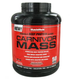 Гейнер MuscleMeds Carnivor Mass 2600 грамм 
