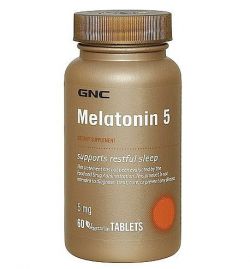 Мелатонин GNC Melatonin 5 60 таблеток