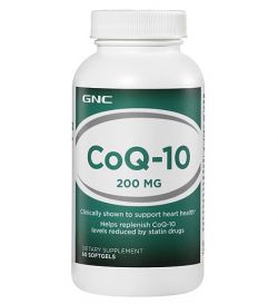Витамины и минералы GNC CoQ-10 200 мг 60 капсул