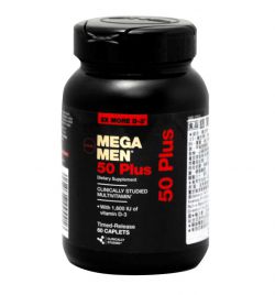 Витамины и минералы GNC Mega Men 50 Plus 60 таблеток