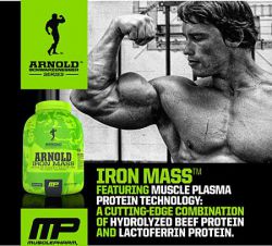 Гейнер Muscle Pharm Arnold Series Iron Mass 2270 грамм