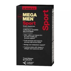 Витамины и минералы GNC Mega Men Sport 90 капсул