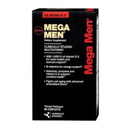 Витамины и минералы GNC Mega Men 90 капсул