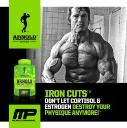 Жиросжигатель Muscle Pharm Arnold Series Iron Cuts 120 капсул