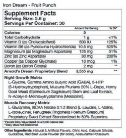 Muscle Pharm Arnold Series Iron Dream 171 грамм