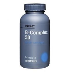 Витамины и минералы GNC B-Complex 50 100 капсул