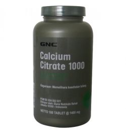 Витамины и минералы GNC Calcium Citrate 1000 мг 180 таблеток