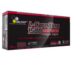 Жиросжигатель Olimp L-Carnitine 1500 Extreme Mega Caps 120 капсул