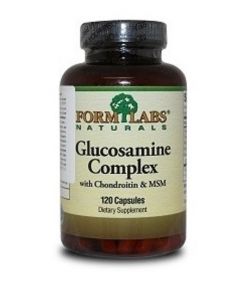 Препарат для суставов и связок Form Labs Glucosamine & Chondroitin & MSM 120 капсул