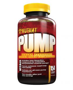 Передтренировочный препарат PVL Mutant Pump 154 таблеток