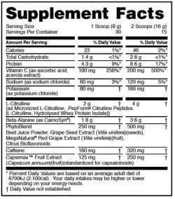 Предтренировочный препарат Optimum Nutrition Platinum PRE 240 грамм