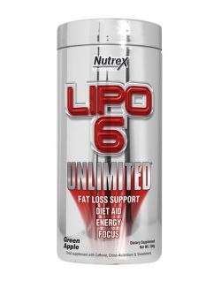 Жиросжигатель Nutrex Lipo 6 Unlimited Powder 150 грамм