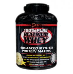 Сывороточный протеин SAN 100% Pure Platinum Whey 2270 грамм