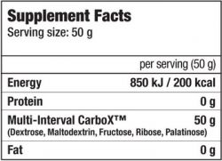 Состав Карбо (углеводы) BioTech USA CarboX 500 г