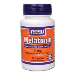 Мелатонин NOW Melatonin 60 капсул