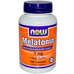 Мелатонин NOW Melatonin 180 капсул