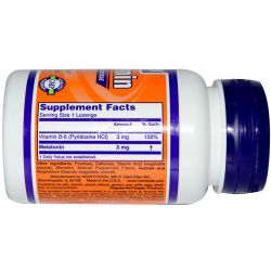 Состав Мелатонин NOW Melatonin 60 капсул