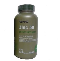 Цинк GNC Zinc 50 250 таблеток
