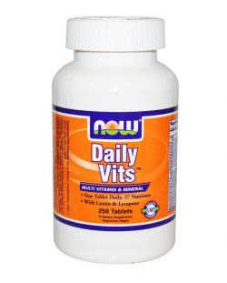 Витамины и минералы NOW Daily Vits 250 таблеток