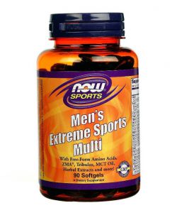 Витамины и минералы NOW Men"s Extreme Sports Multi 90 капсул
