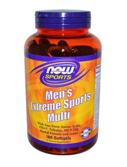 Витамины и минералы NOW Men"s Extreme Sports Multi 180 капсул