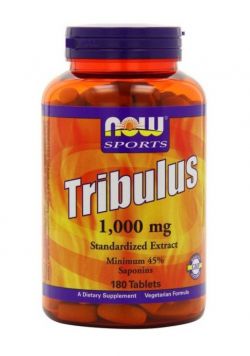 Повышающий тестостерон NOW Tribulus 1000 мг 180 таблеток