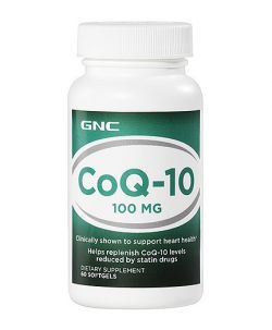 Коэнзим GNC CoQ-10 100 мг 60 капсул