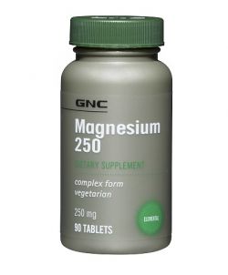 Витамины и минералы GNC Magnesium 250 мг 90 таблеток