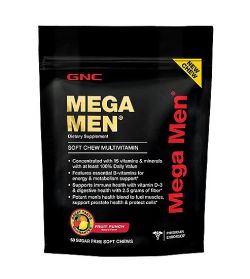 Витамины и минералы GNC Mega Men (sugar free) 60 soft chews
