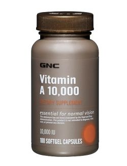 Витамины и минералы GNC Vitamin A 10.000 100 капсул