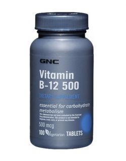 Витамины и минералы GNC Vitamin B-12 500 100 таблеток