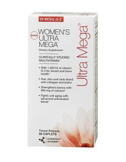Витамины и минералы GNC Womens Ultra Mega 90 капсул