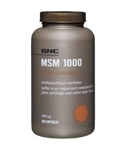 Для суставов и связок GNC MSM 1000 180 капсул