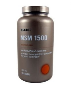 Для суставов и связок GNC MSM 1500 120 таблеток