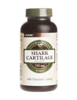 Для суставов и связок GNC Shark Cartilage 90 таблеток