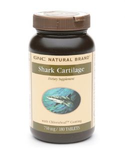 Для суставов и связок GNC Shark Cartilage 180 таблеток