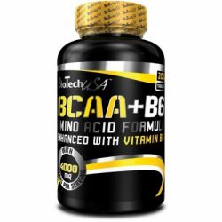 Аминокислоты BioTech BCAA + B6 360 таб