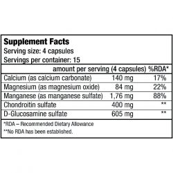 состав Для Суставов и Связок BioTech Chondroitin Glucosamine 60 капсул
