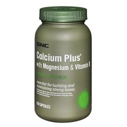 GNC Calcium Citrate Plus with Vitamin D-3 180 кап
