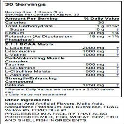 состав MuscleTech Amino Build 267 гр