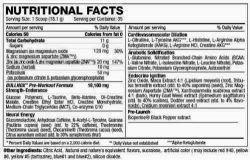 состав Betancourt nutrition Bullnox 633 гр