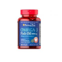 Puritan"s Omega-3 Fish Oil 1000 mg 100 софт кап