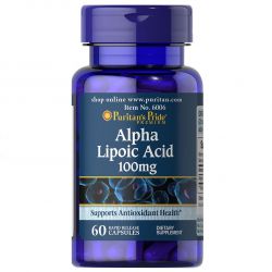 Альфа-липоевая кислота  Puritan"s Pride Alpha Lipoic Acid 300 мг, 60 капсул