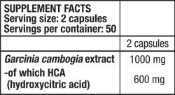 состав Жиросжигатель BioTech HCA 100 капсул